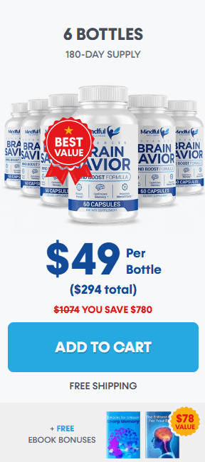 Brain Savior price 6 bottle